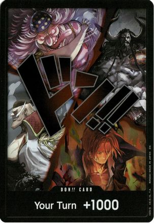 DON!! Card (Alternate Art) (The Four Emperors) - DON!!