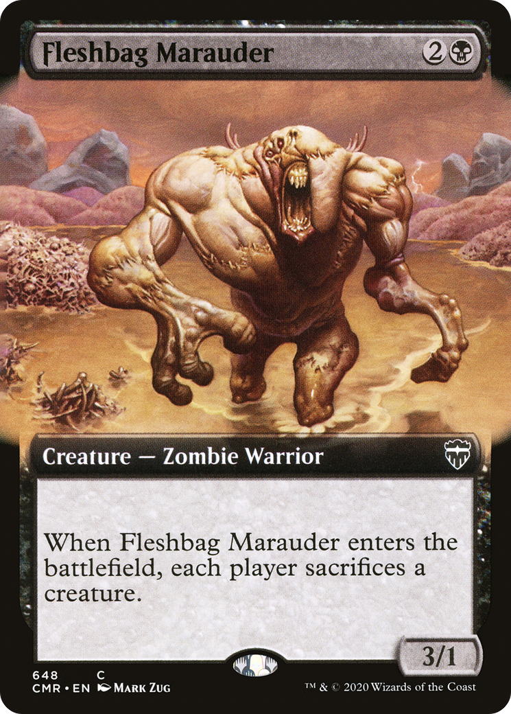 Fleshbag Marauder (Art étendu) [Commander Legends] 