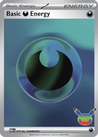 Basic Darkness Energy (30th Celebration) 015  - Holofoil - Futuristic Rare