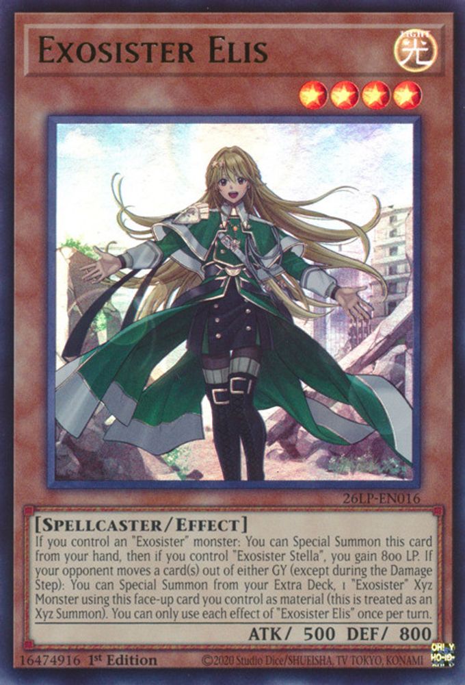 Exosister Elis (26LP-EN016) - Ultra Rare