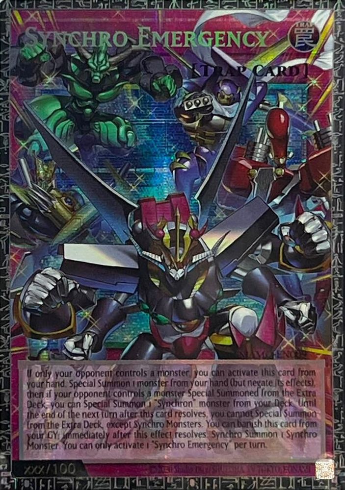 Synchro Emergency (GMR) (MAMO-EN009) - Grand Master Rare