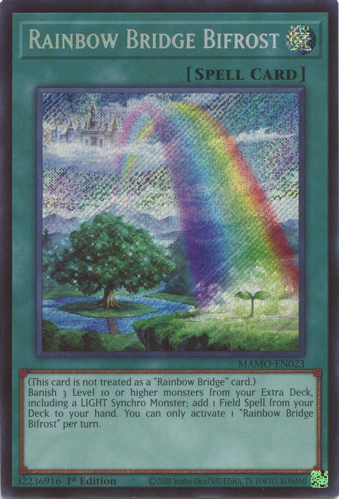 Rainbow Bridge Bifrost (Secret Rare) (MAMO-EN023) - Secret Rare