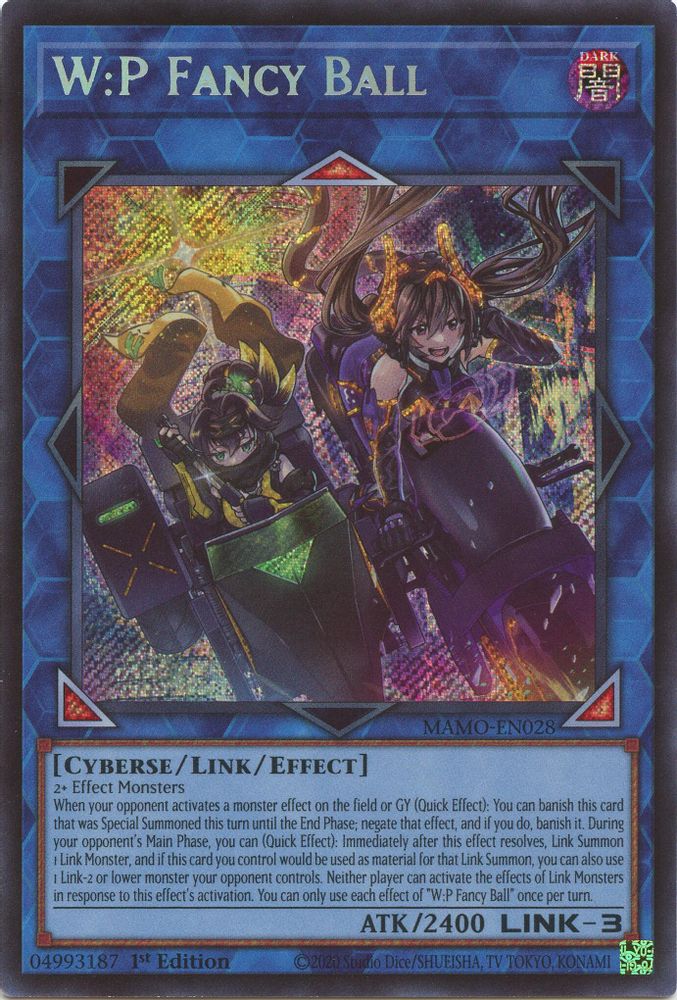 W:P Fancy Ball (Secret Rare) (MAMO-EN028) - Secret Rare
