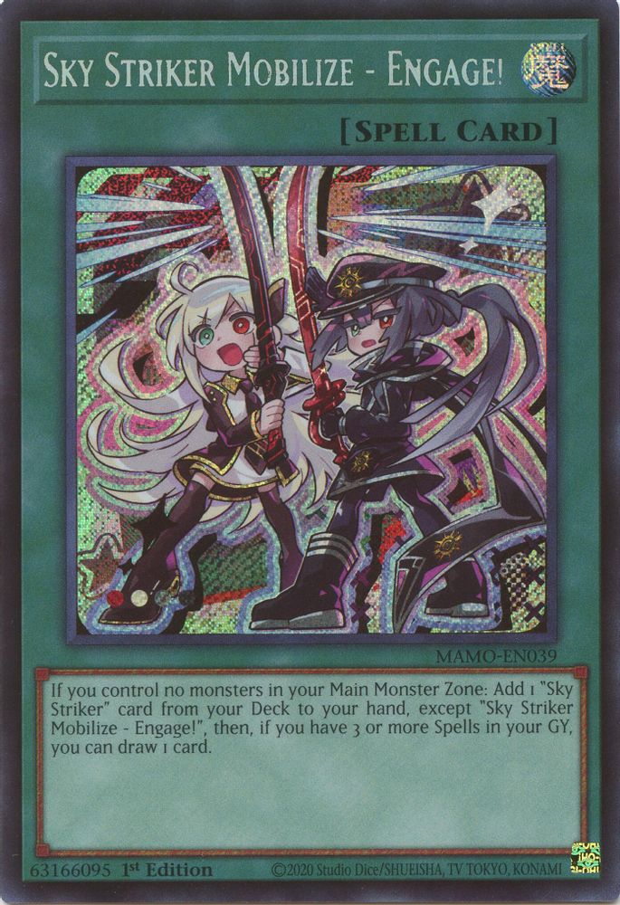 Sky Striker Mobilize - Engage! (Secret Rare) (MAMO-EN039) - Secret Rare