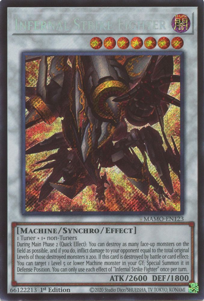 Infernal Strike Fighter (MAMO-EN123) - Secret Rare