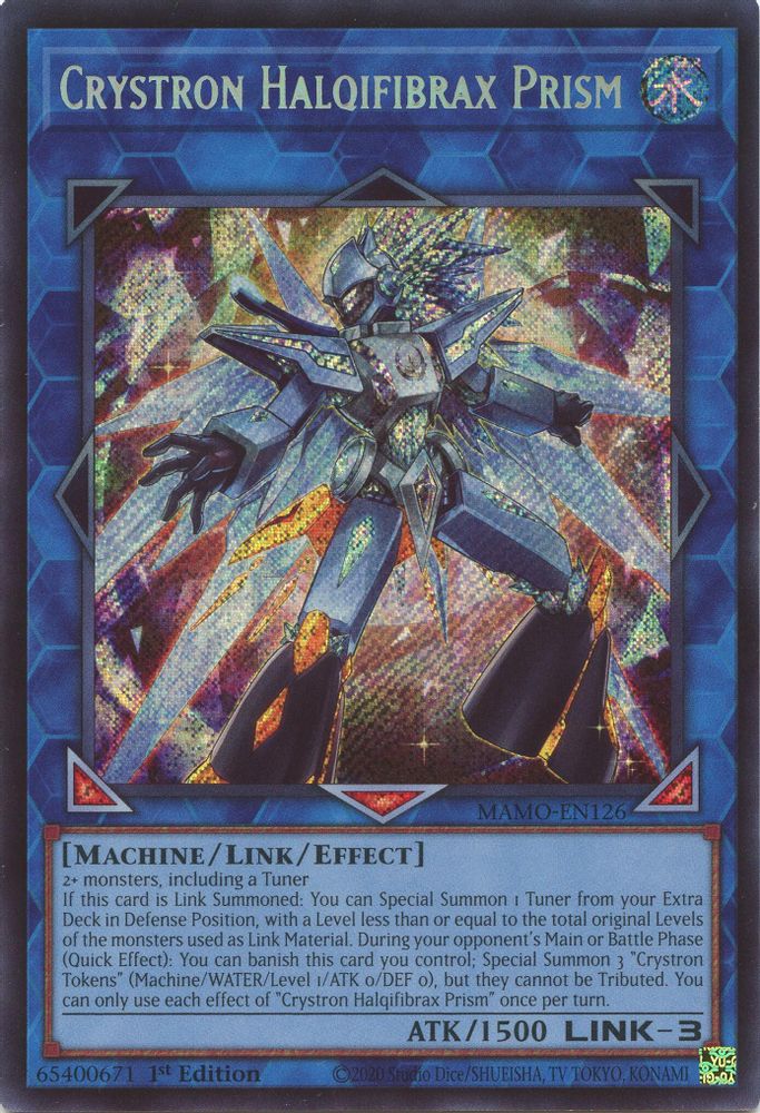 Crystron Halqifibrax Prism (MAMO-EN126) - Secret Rare