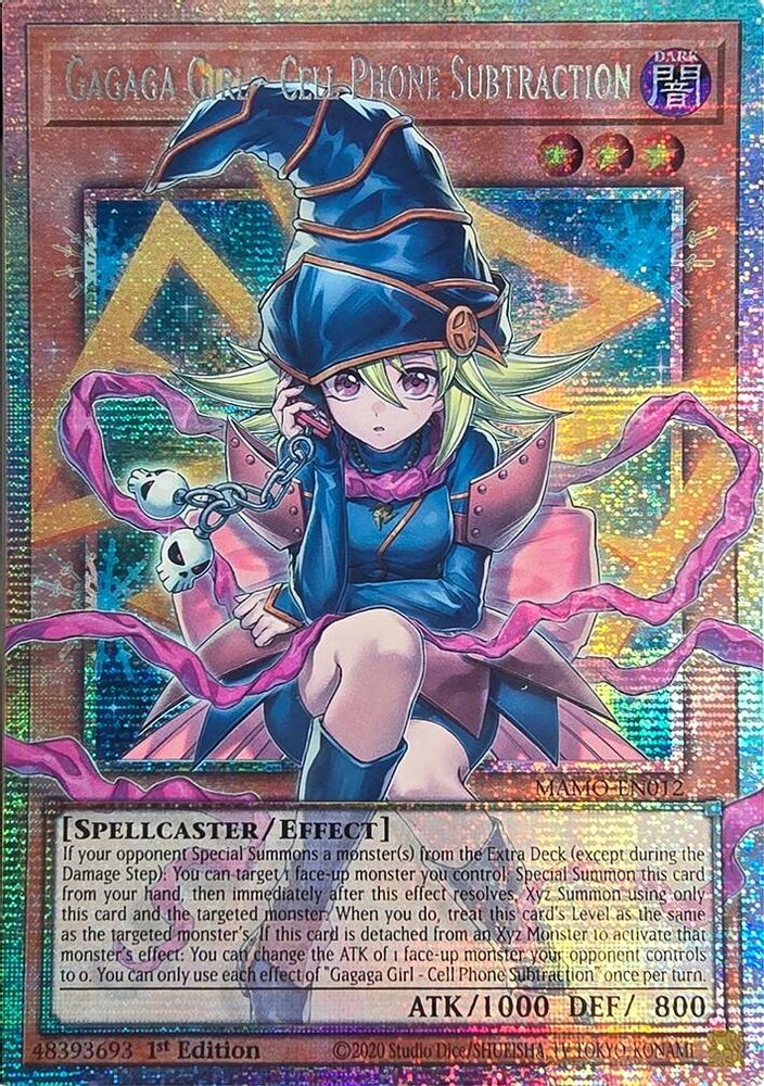 Gagaga Girl - Cell Phone Subtraction (Starlight Rare) (Extended Art) (MAMO-EN012) - Starlight Rare