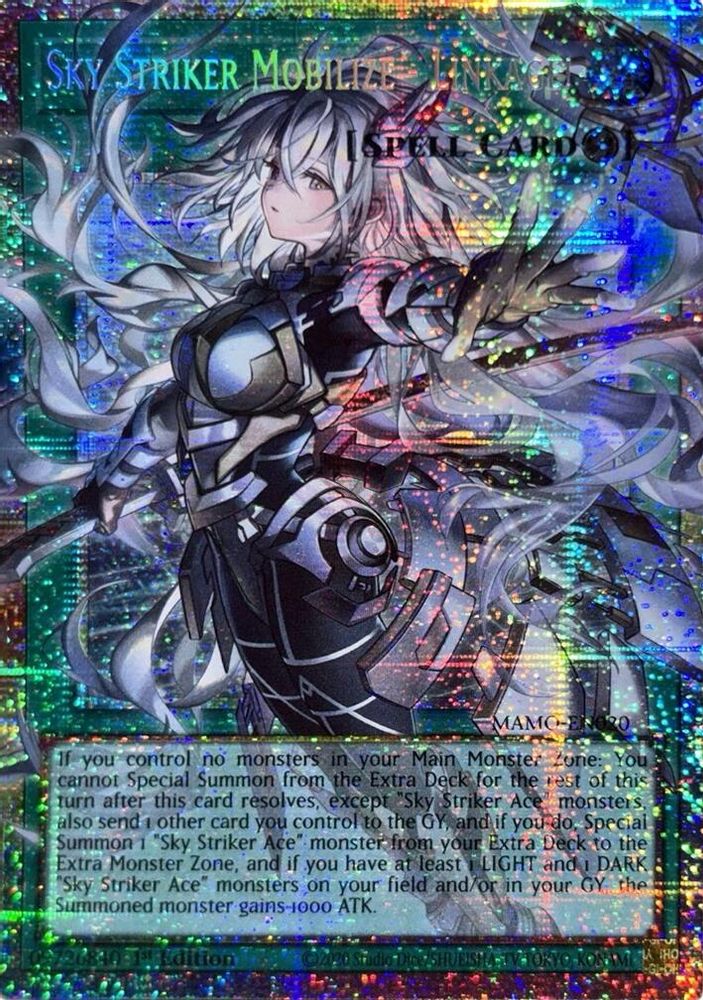 Sky Striker Mobilize - Linkage! (Starlight Rare) (MAMO-EN020) - Starlight Rare