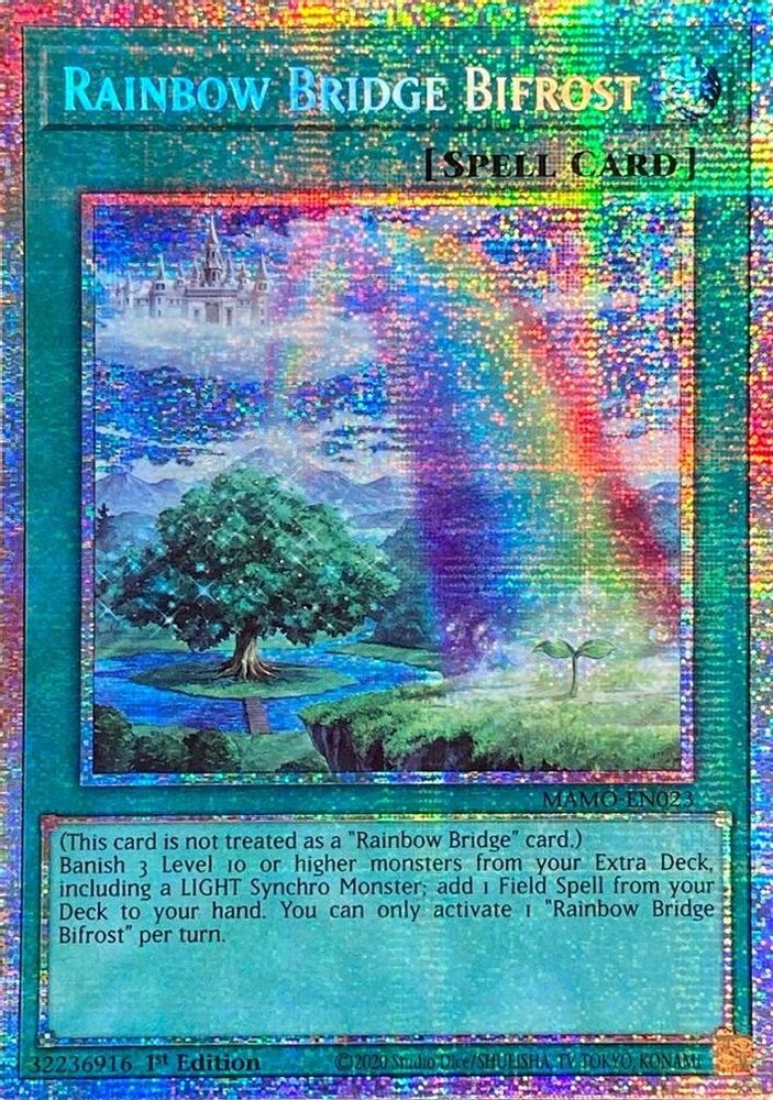 Rainbow Bridge Bifrost (Starlight Rare) (MAMO-EN023) - Starlight Rare