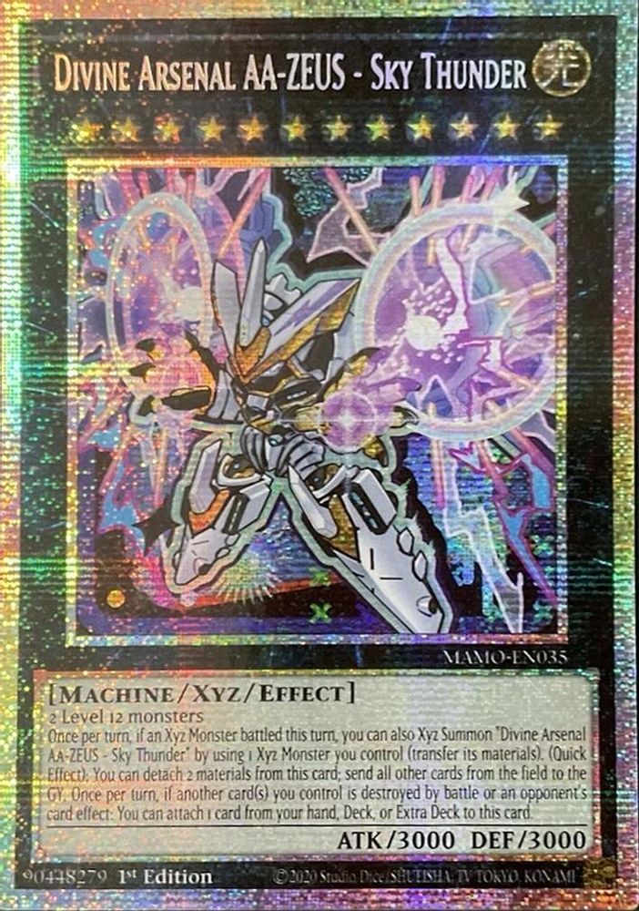 Divine Arsenal AA-ZEUS - Sky Thunder (Starlight Rare) (MAMO-EN035) - Starlight Rare