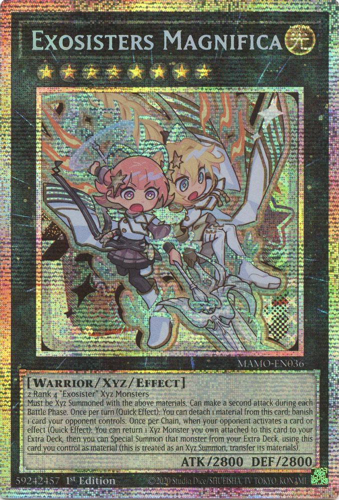 Exosisters Magnifica (Starlight Rare) (MAMO-EN036) - Starlight Rare