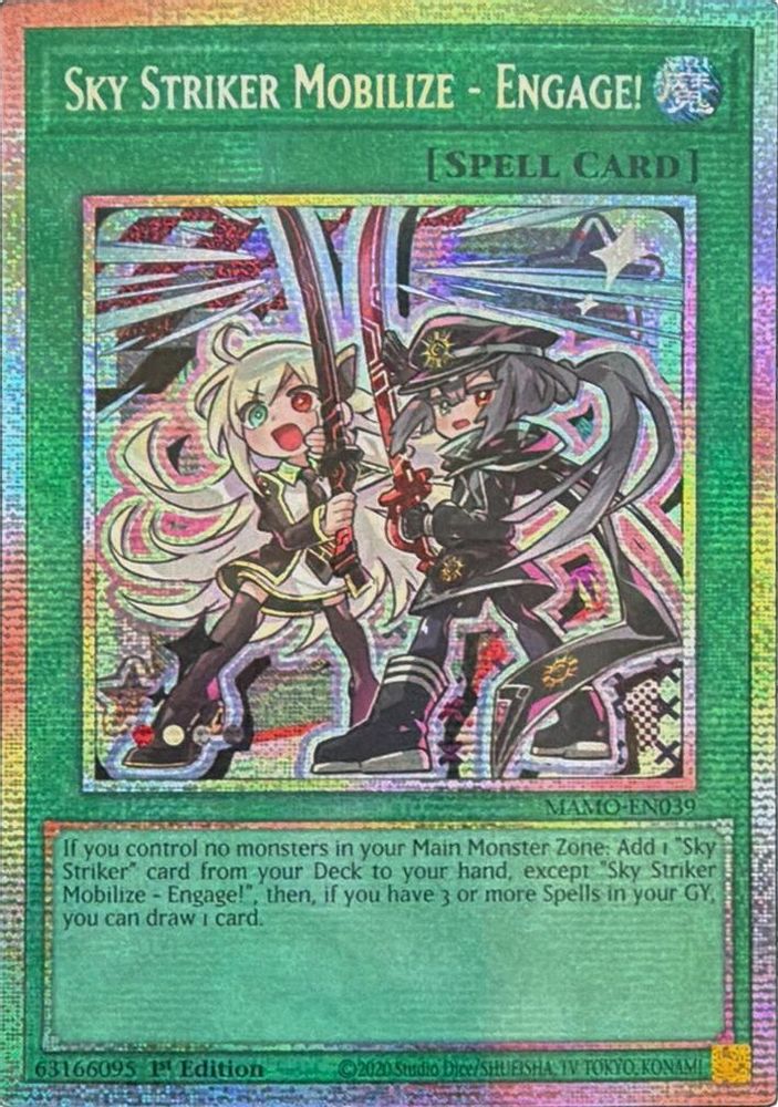 Sky Striker Mobilize - Engage! (Starlight Rare) (MAMO-EN039) - Starlight Rare