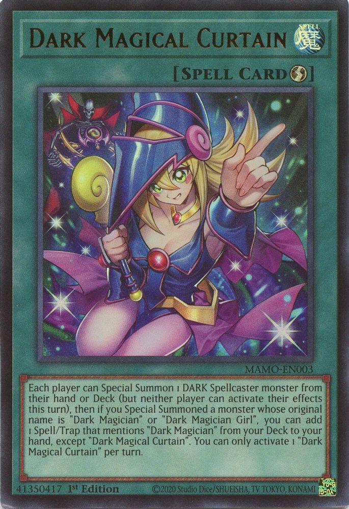 Dark Magical Curtain (MAMO-EN003) - Ultra Rare