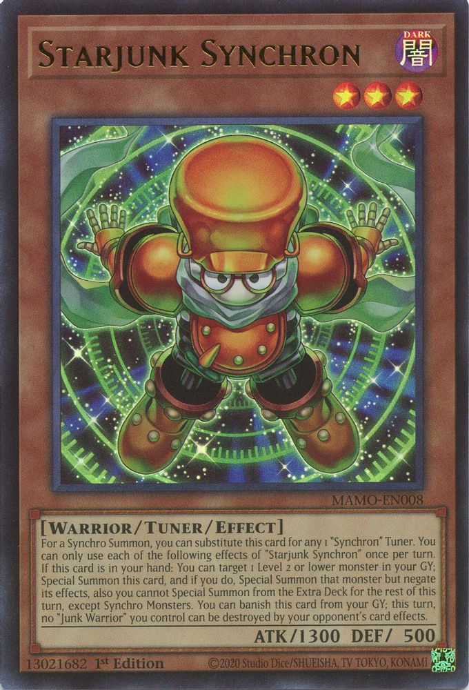 Starjunk Synchron (MAMO-EN008) - Ultra Rare
