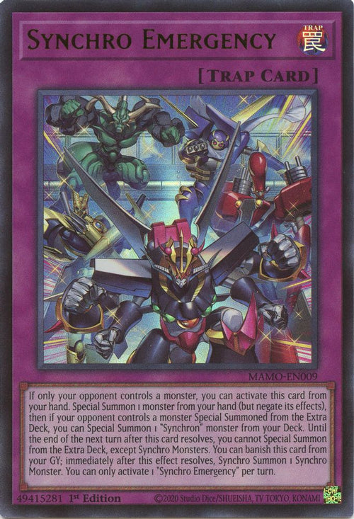 Synchro Emergency (MAMO-EN009) - Ultra Rare