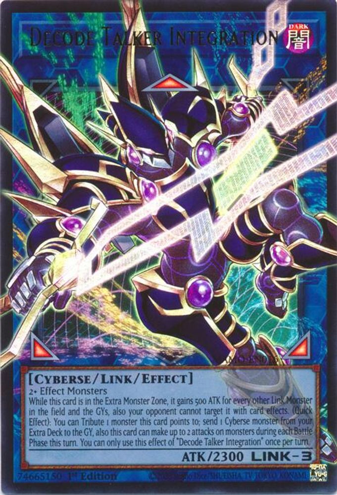 Decode Talker Integration (Extended Art) (MAMO-EN016) - Ultra Rare