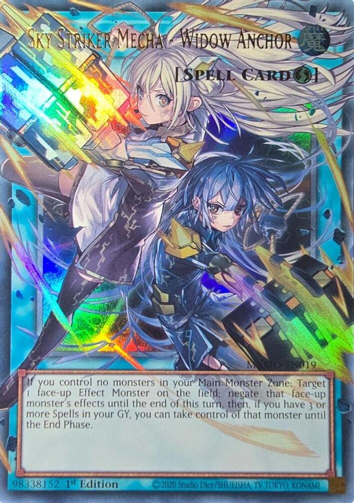 Sky Striker Mecha - Widow Anchor (MAMO-EN019) - Ultra Rare