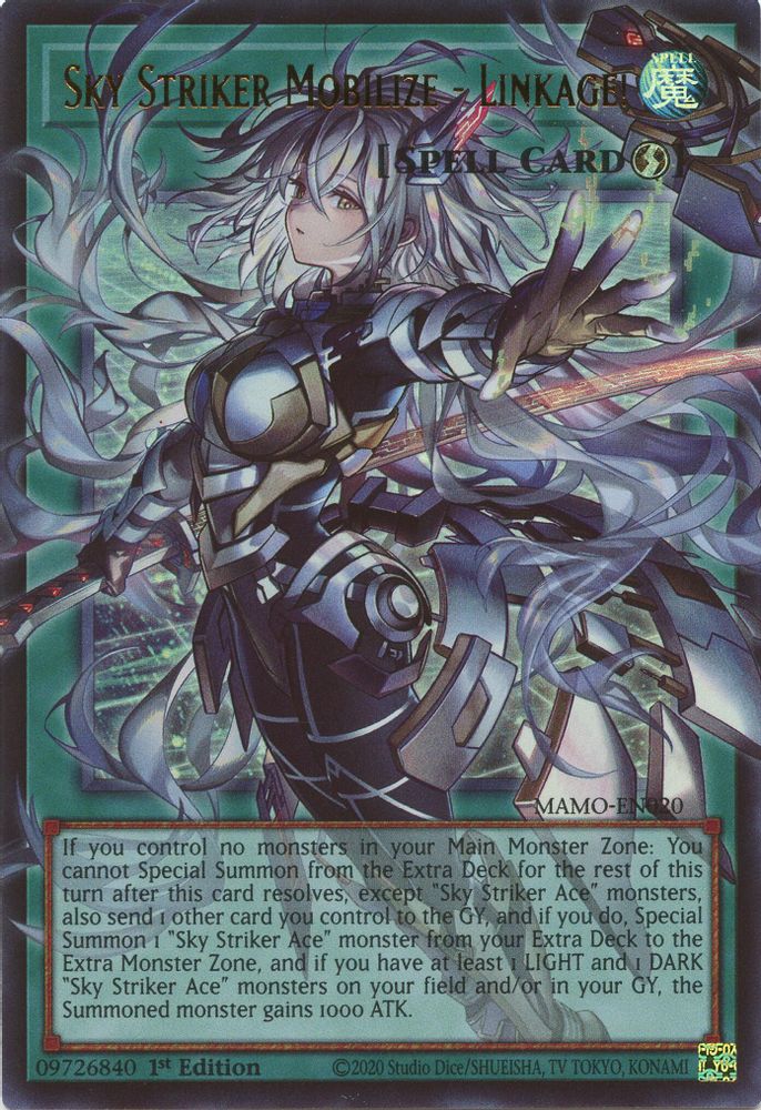 Sky Striker Mobilize - Linkage! (MAMO-EN020) - Ultra Rare