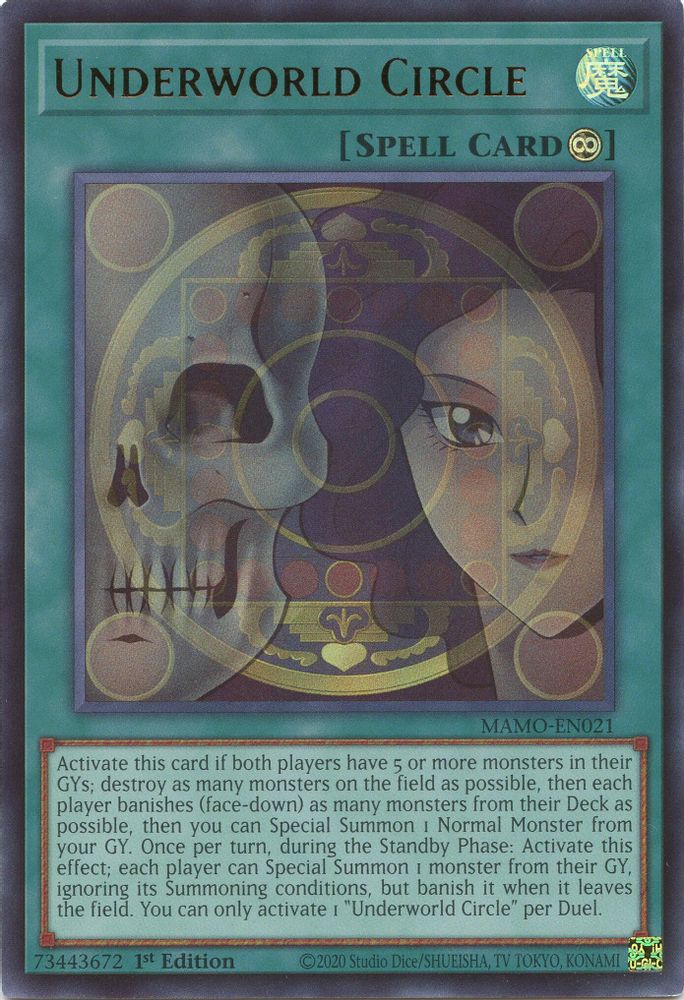 Underworld Circle (MAMO-EN021) - Ultra Rare