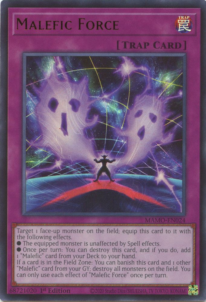 Malefic Force (MAMO-EN024) - Ultra Rare