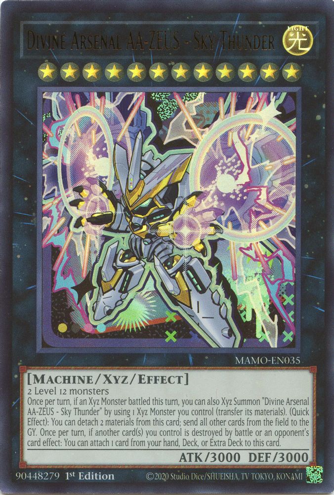 Divine Arsenal AA-ZEUS - Sky Thunder (MAMO-EN035) - Ultra Rare