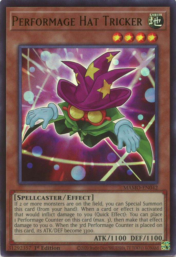Performage Hat Tricker (MAMO-EN042) - Ultra Rare