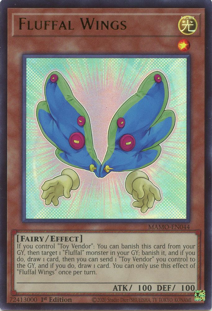Fluffal Wings (MAMO-EN044) - Ultra Rare