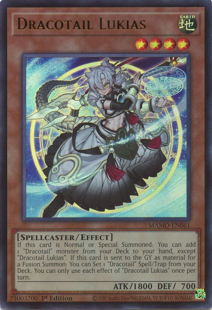 Dracotail Lukias (MAMO-EN061) - Ultra Rare