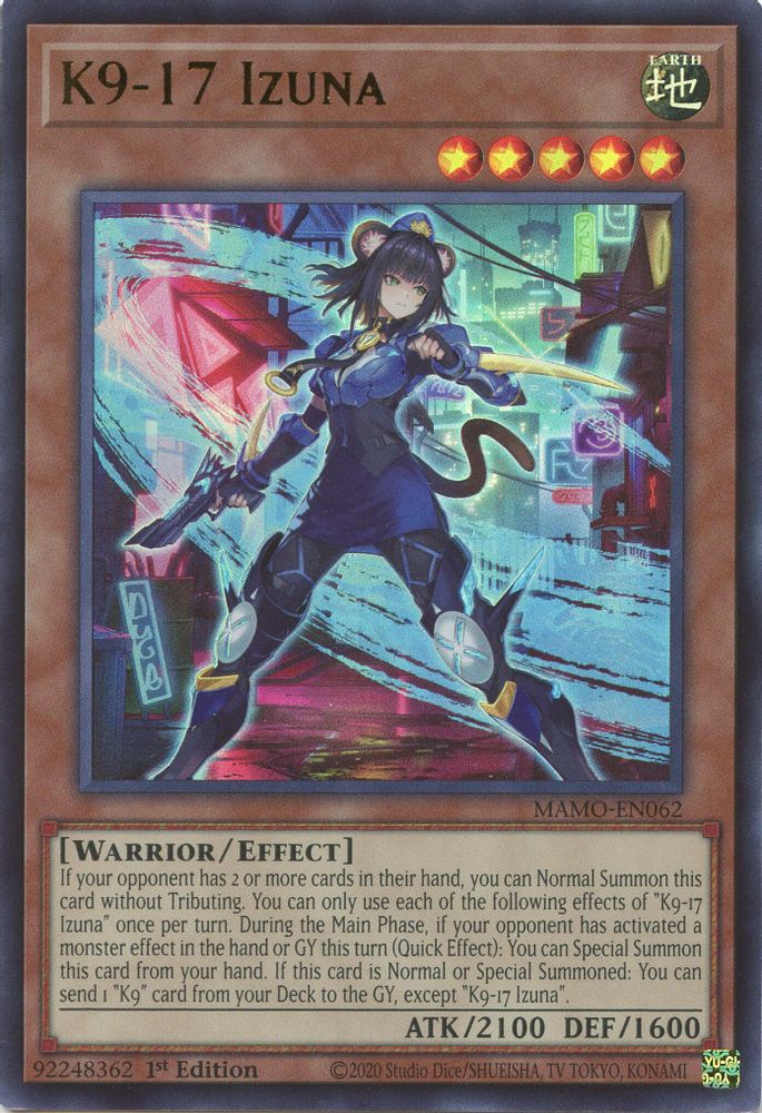 K9-17 Izuna (MAMO-EN062) - Ultra Rare