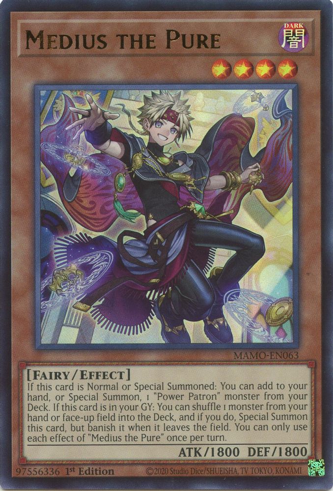 Medius the Pure (MAMO-EN063) - Ultra Rare