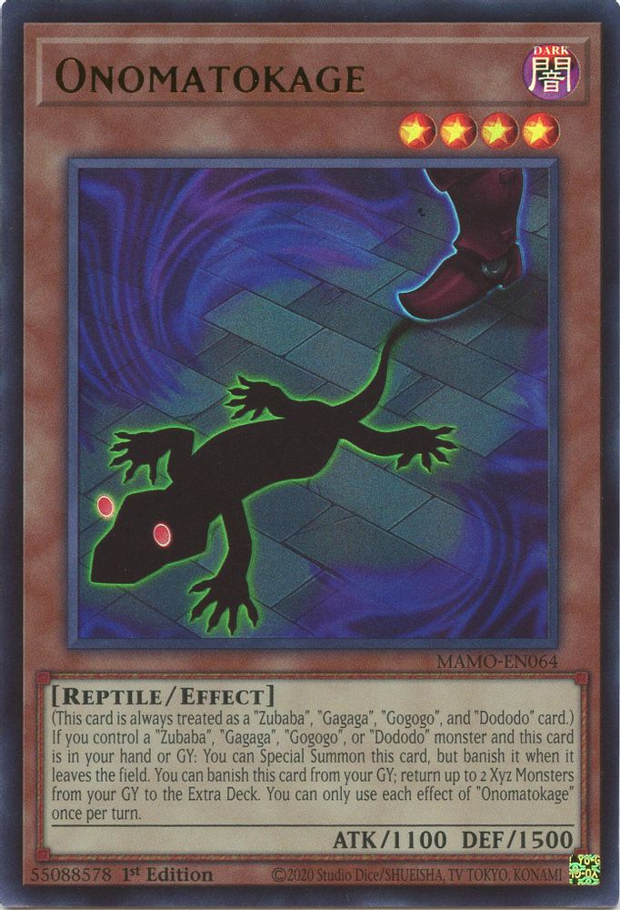 Onomatokage (MAMO-EN064) - Ultra Rare