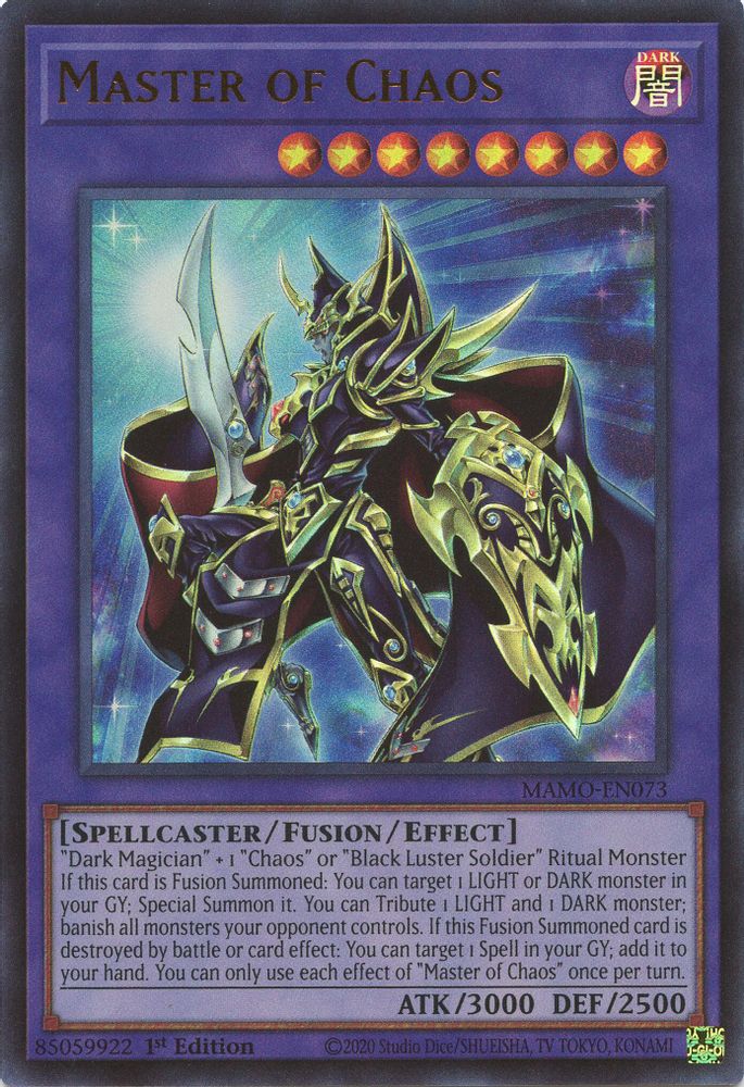 Master of Chaos (MAMO-EN073) - Ultra Rare