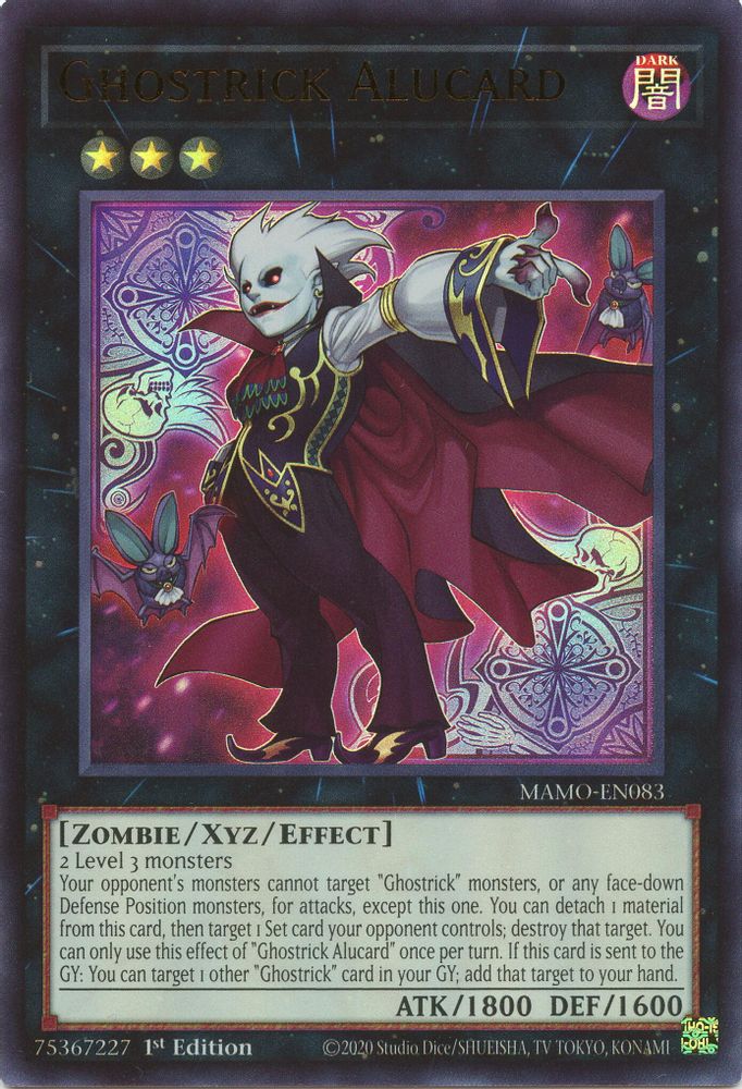 Ghostrick Alucard (MAMO-EN083) - Ultra Rare
