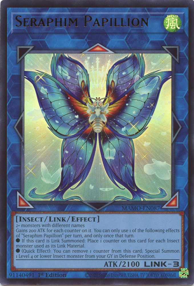 Seraphim Papillion (MAMO-EN087) - Ultra Rare