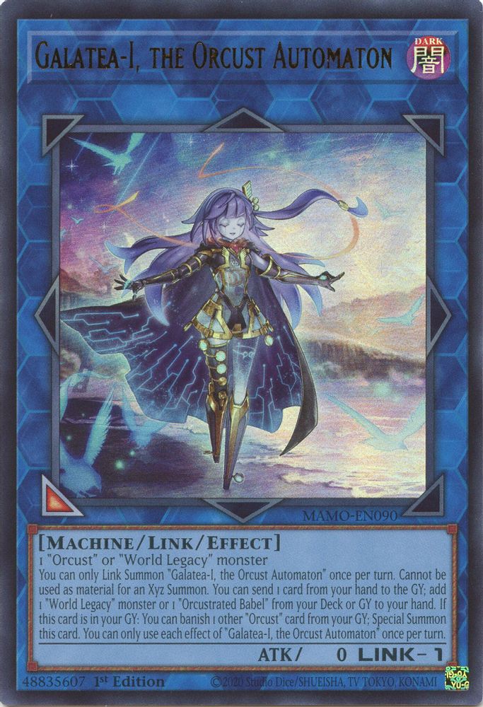 Galatea-I, the Orcust Automaton (MAMO-EN090) - Ultra Rare