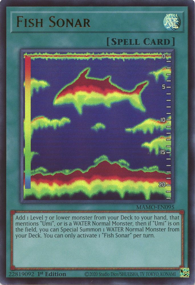 Fish Sonar (MAMO-EN095) - Ultra Rare