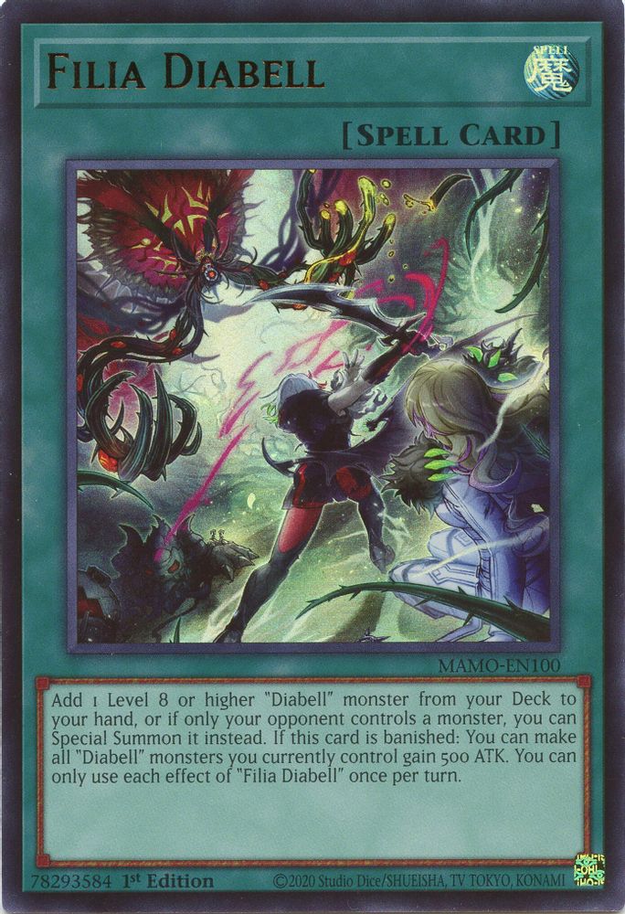 Filia Diabell (MAMO-EN100) - Ultra Rare