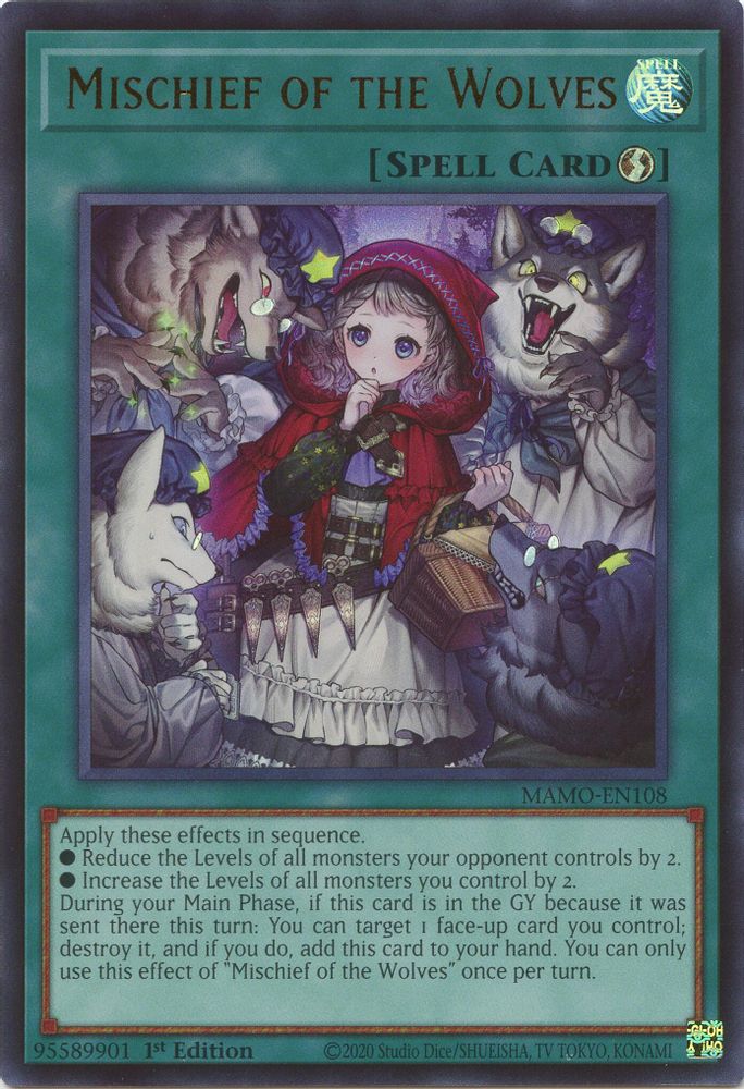 Mischief of the Wolves (MAMO-EN108) - Ultra Rare