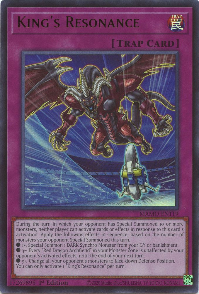 King's Resonance (MAMO-EN119) - Ultra Rare