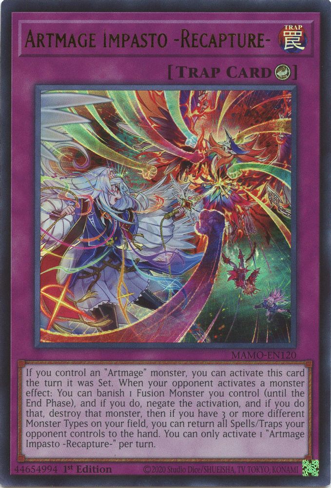Artmage Impasto -Recapture- (MAMO-EN120) - Ultra Rare
