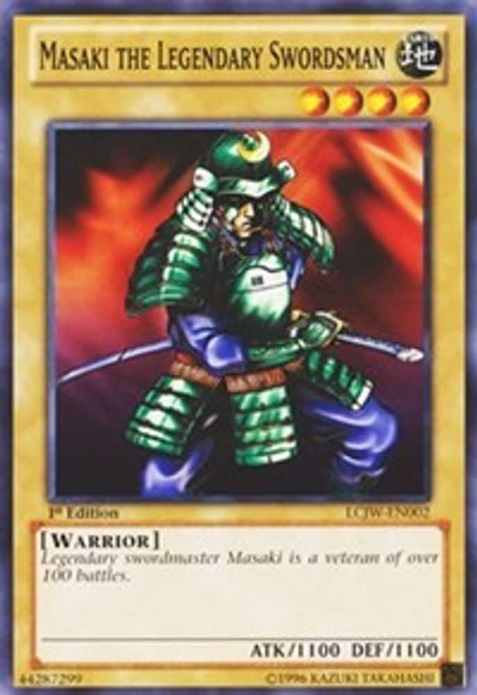Masaki the Legendary Swordsman (LCJW-EN002) - Common