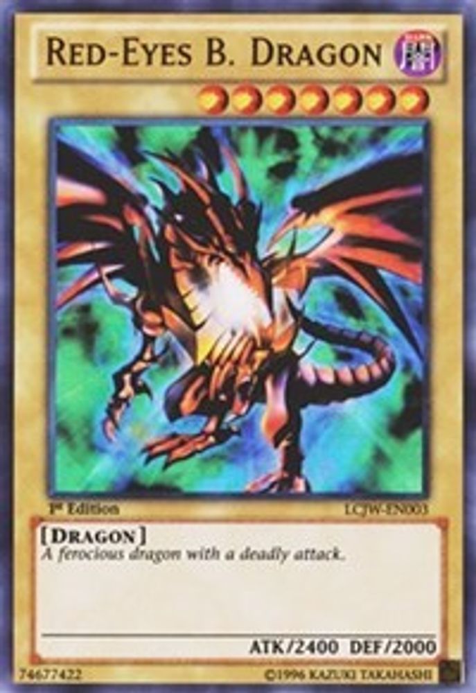Red-Eyes B. Dragon (LCJW-EN003) - Ultra Rare