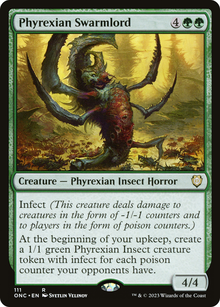 Phyrexian Swarmlord [Phyrexia : Tous seront un seul commandant] 