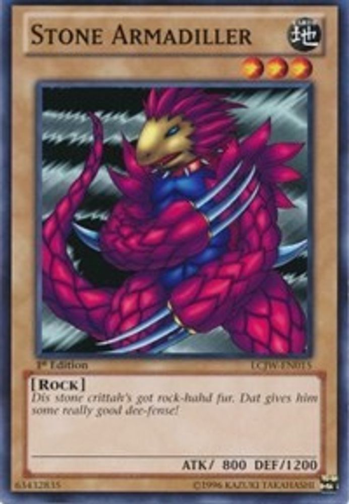 Stone Armadiller (LCJW-EN015) - Common