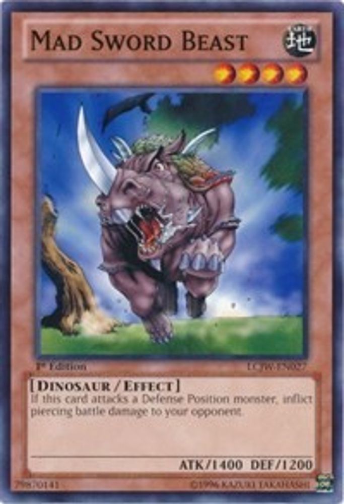 Mad Sword Beast (LCJW-EN027) - Common