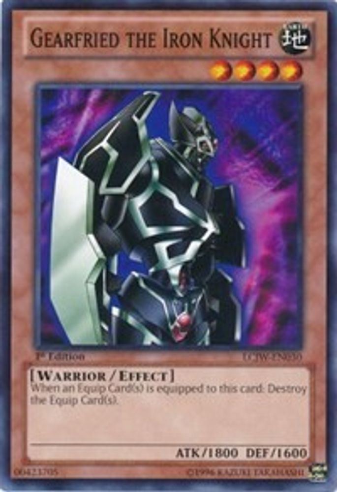 Gearfried the Iron Knight (LCJW-EN030) - Common