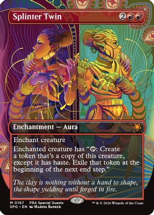 Splinter Twin (Borderless) (SPG-167) - Special Guests Foil