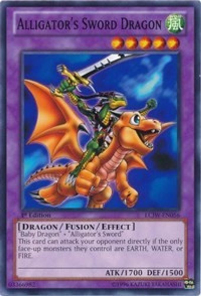 Alligator's Sword Dragon (LCJW-EN056) - Common