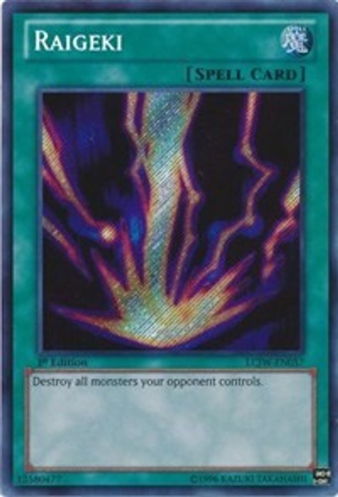 Raigeki (LCJW-EN057) - Secret Rare