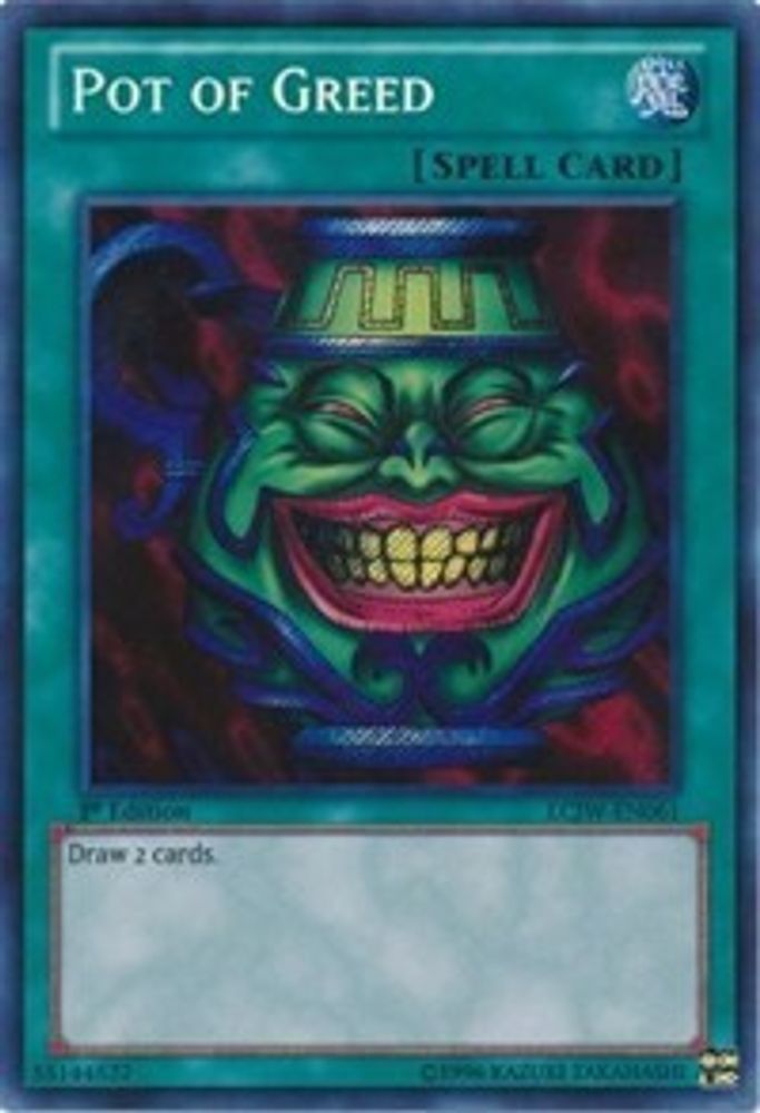 Pot of Greed (LCJW-EN061) - Secret Rare